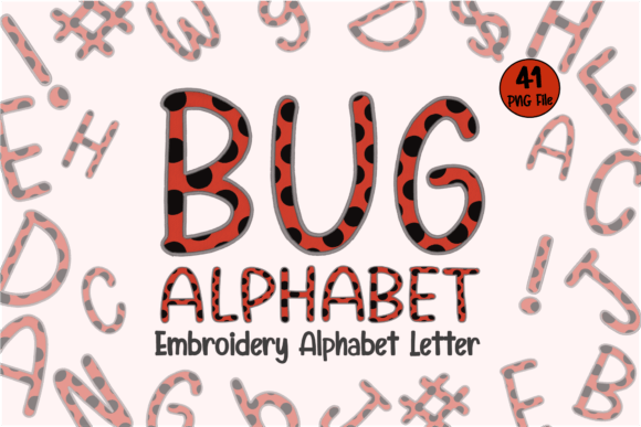 Bug Embroidery Alphabet Letter Review for Seasonal Use