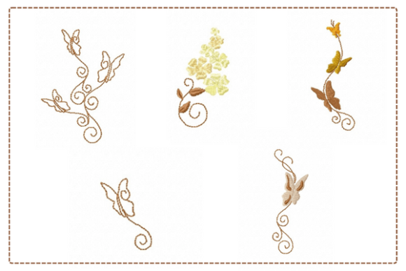 Butterfly Frill Embroidery Designs Review