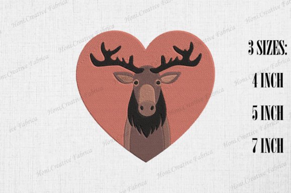 Moose Heart Valentine s Day Embroidery Review
