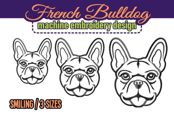 Smiling Frenchie Machine Embroidery Review